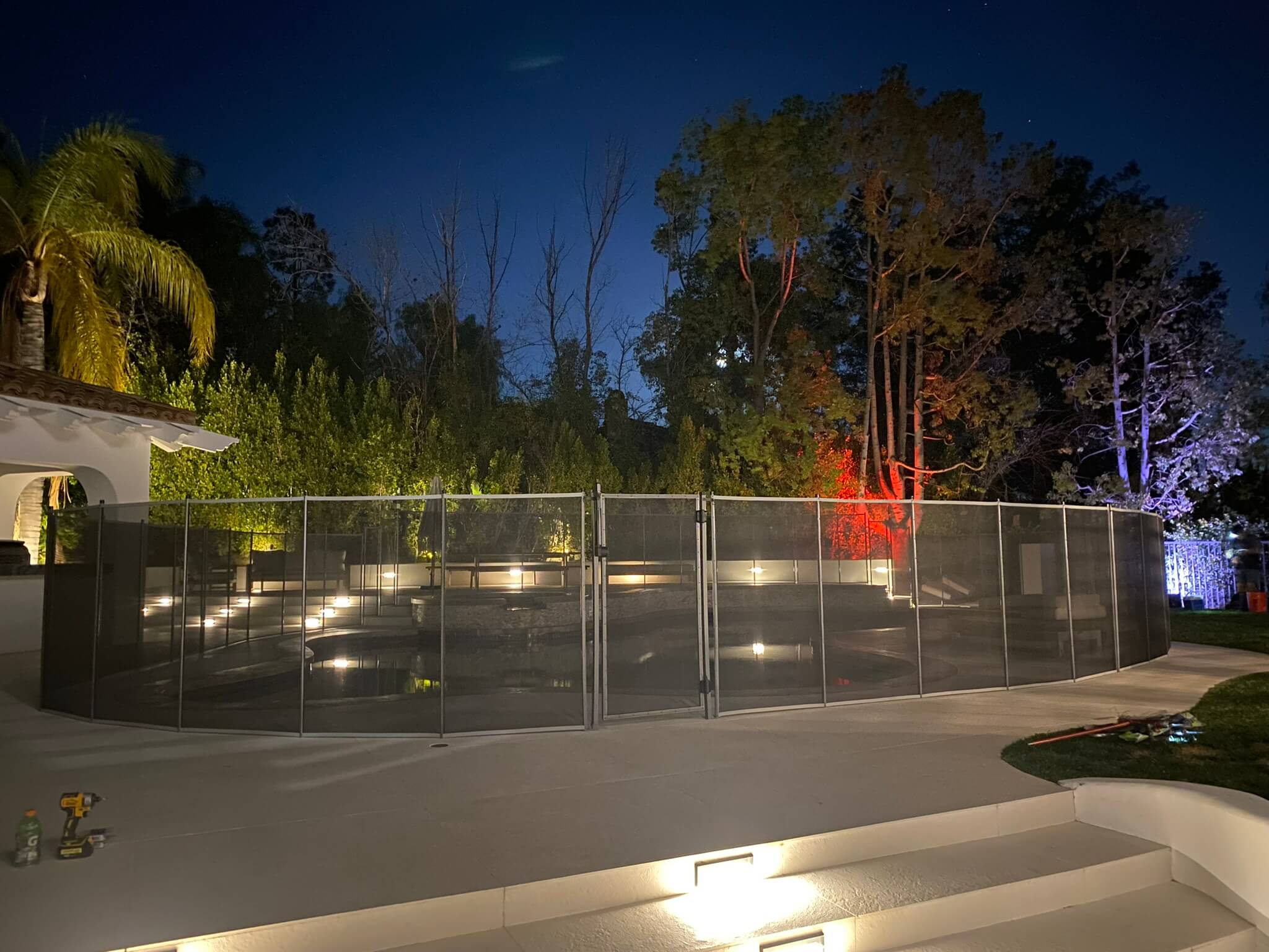 Mesh Fence Installation